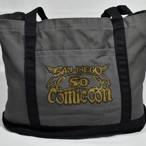 San Diego Comic Con Canvas Tote Bag 50th Anniversary